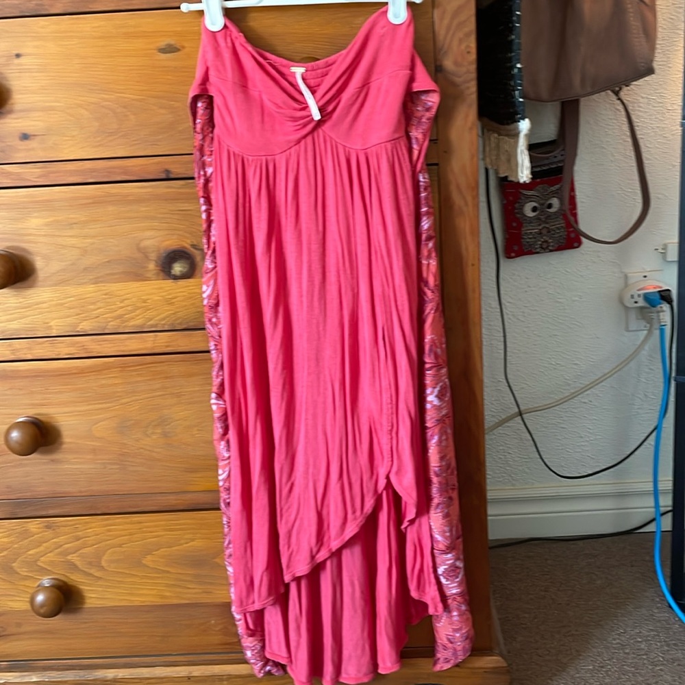 XS Free People Flowy Strappy Top